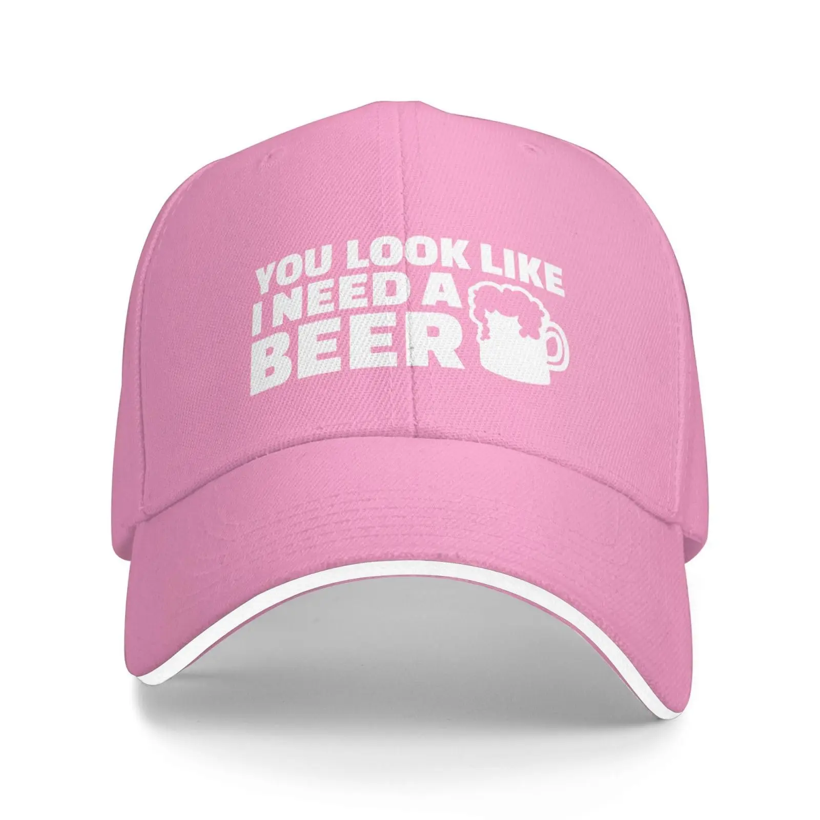 You Look Like I Need A Beer Hat for Men Women Adjustable Sandwich Cap Trucker Hats