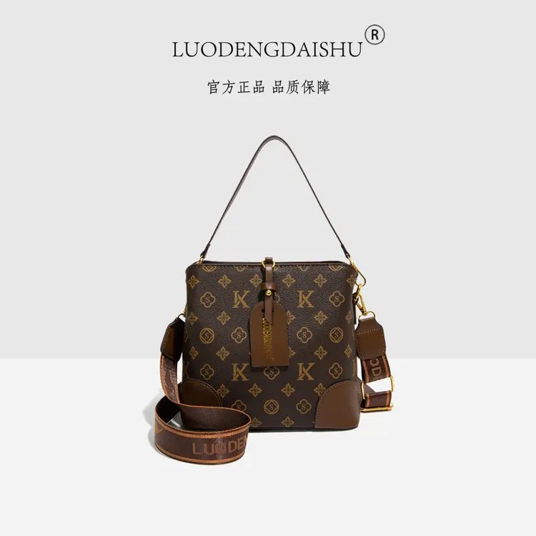 

High-end Women's Handbag Leather Messenger Bag Popular Classic Elegant Casual Simple Vintage Fashionable Bag