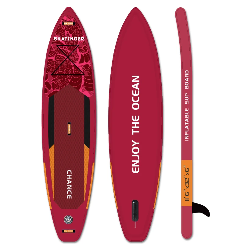 for SKATINGER 11.6 Drop stitch touring board  inflatable paddle board   sup paddle board