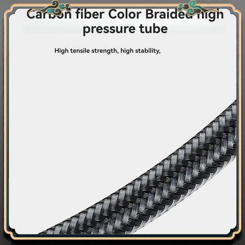 

Premium Diving High Pressure Regulator Hose Professional Woven Flexible Safe Scuba Diving High Pressure Hose