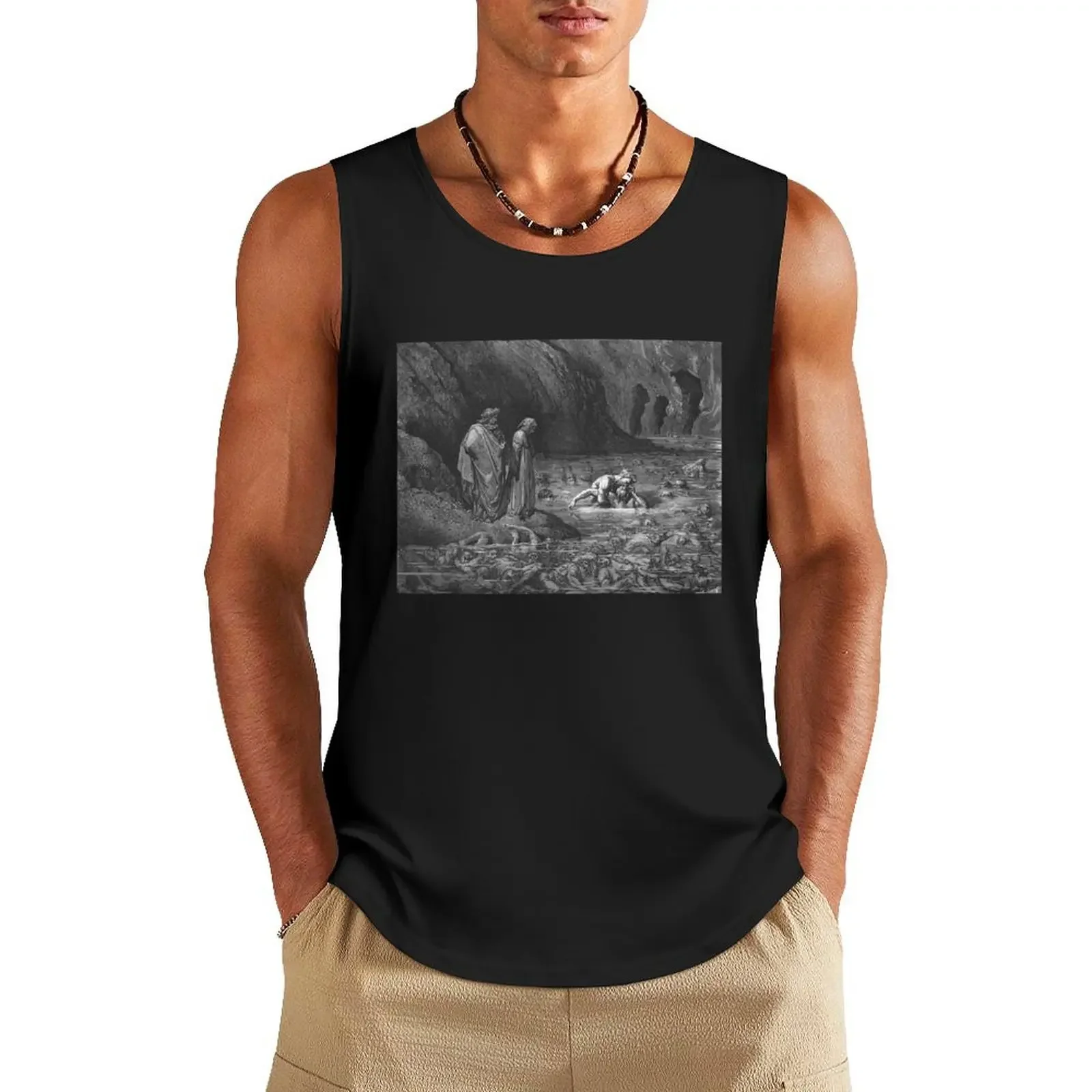

Dante's Divine Comedy Gustave Dore Tank Top basketball anime gym