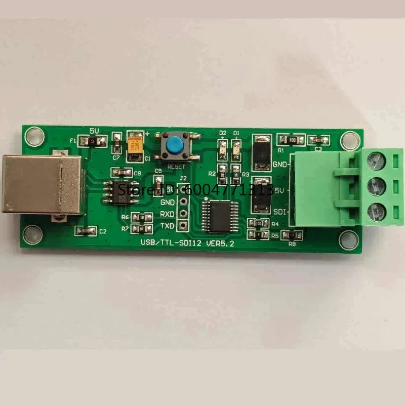 USB/TTL to SDI-12 Protocol Debugger SDI-12 Sensor Converter