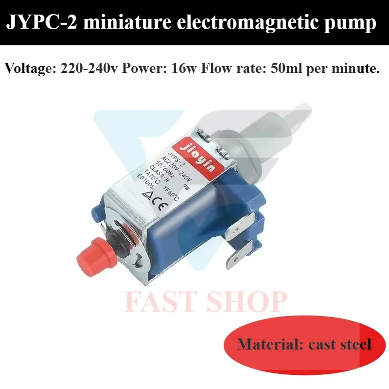 

Electromagnetic Pump JYPC-2 Is Suitable for Philips Electric Iron Parts, High-temperature Steam Cleaning Coffee Machine.