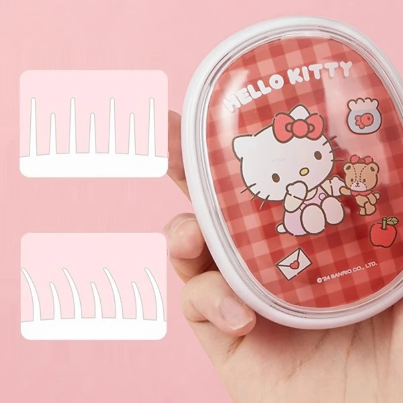 MINISO カートゥーン柄 ハローキティ マイメロディ クロミ コーム シナモロール エアバッグ エアクッションコーム ミニ ポータブル 小型 折りたたみ式 かわいい