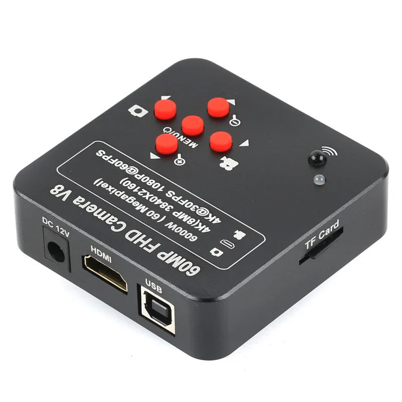 60MP 4K HD 1080P 60FPS  USB Digital Industrial Electron Microscope for PCB Repair Phone Repair Welding Laboratory