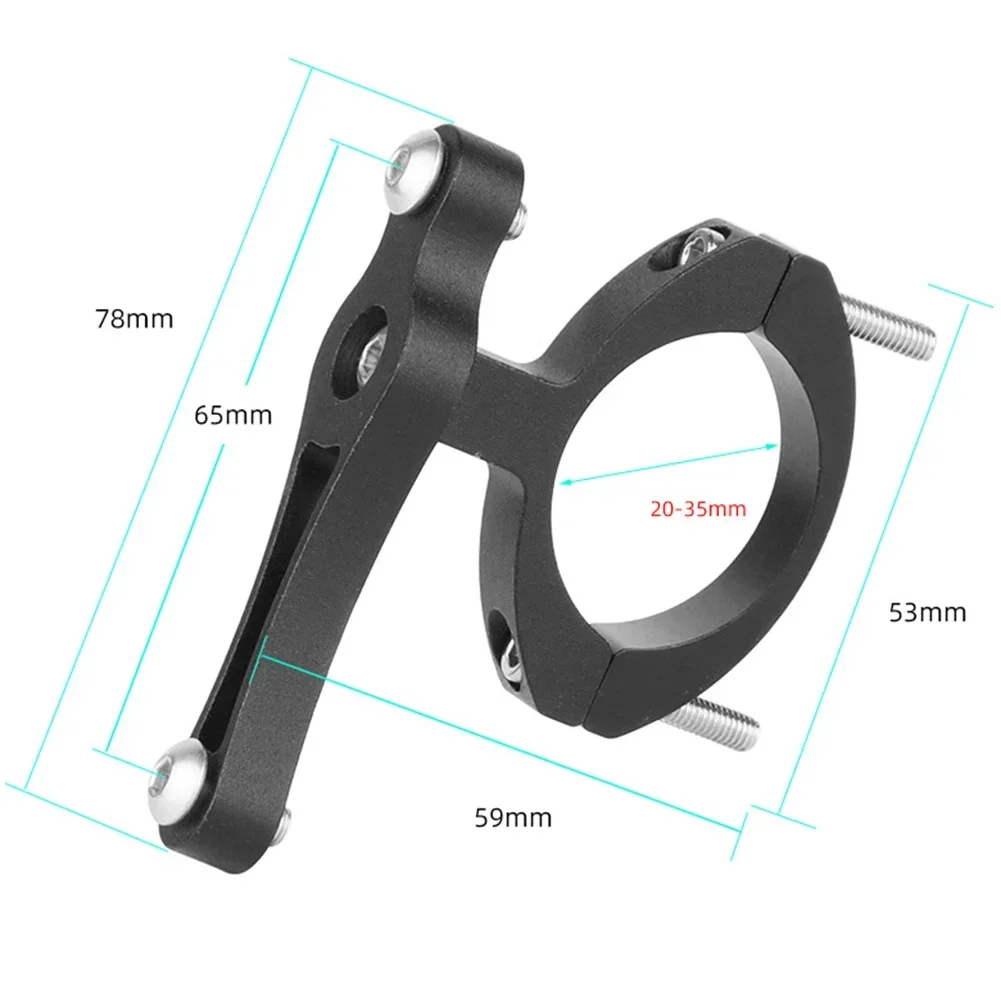 1x Bicycle Water Bottle Holder Adapter Aluminum Alloy Handlebar Water Cup Rack Bracket Clip Cycling Accessories Conversion Seats