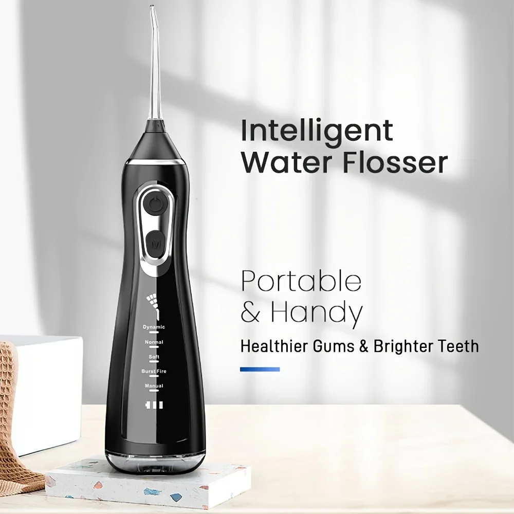 Deep Cleaning Water Flosser, Rechargeable Portable Oral Irrigator, IPX7 High Quality, Suitable for Daily Teeth Care