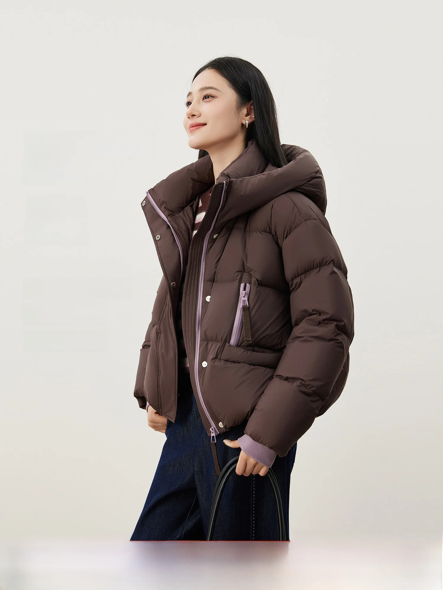 

Женская зимняя куртка-пуховик Mijia High Quality 90 White Du Down: теплая, невесомая, с эффектом нулевого давления, для активного зимнего отдыха