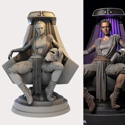 movie characters Sitting Posture 1/24 Resin Figure GK Model Kit Unassembled Unpainted DIY Toy Statue