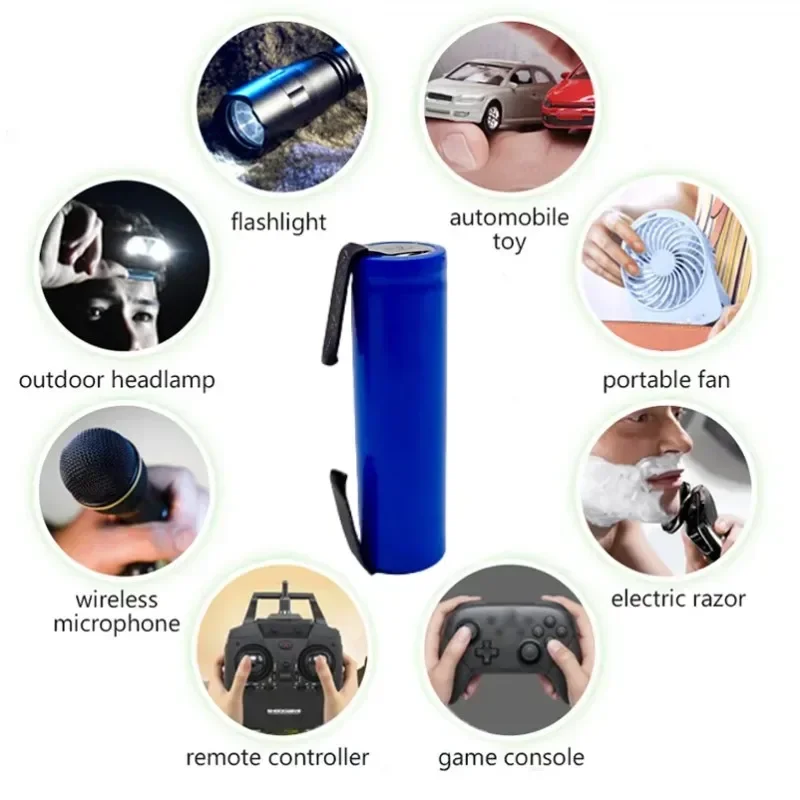 14500 welding battery high capacity and high-power 3.2V 3.7V universal rechargeable battery, multifunctional and durable 1000mAh