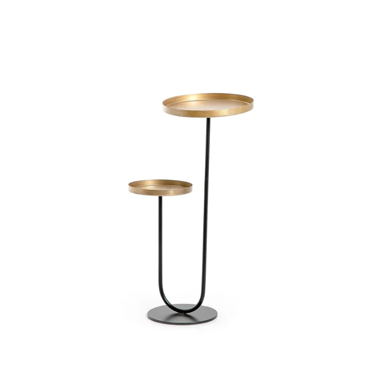 

Простой черный золотой металлический подсвечник для дома, праздничный отель, ресторан, украшение свадебного стола, индивидуальный логотип