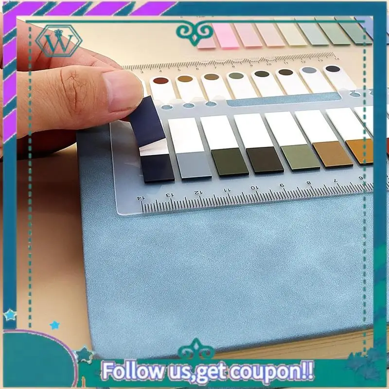 

24Piece Page Markers Sticky Index Tabs Writable And Repositionable File Tabs For Reading Notes
