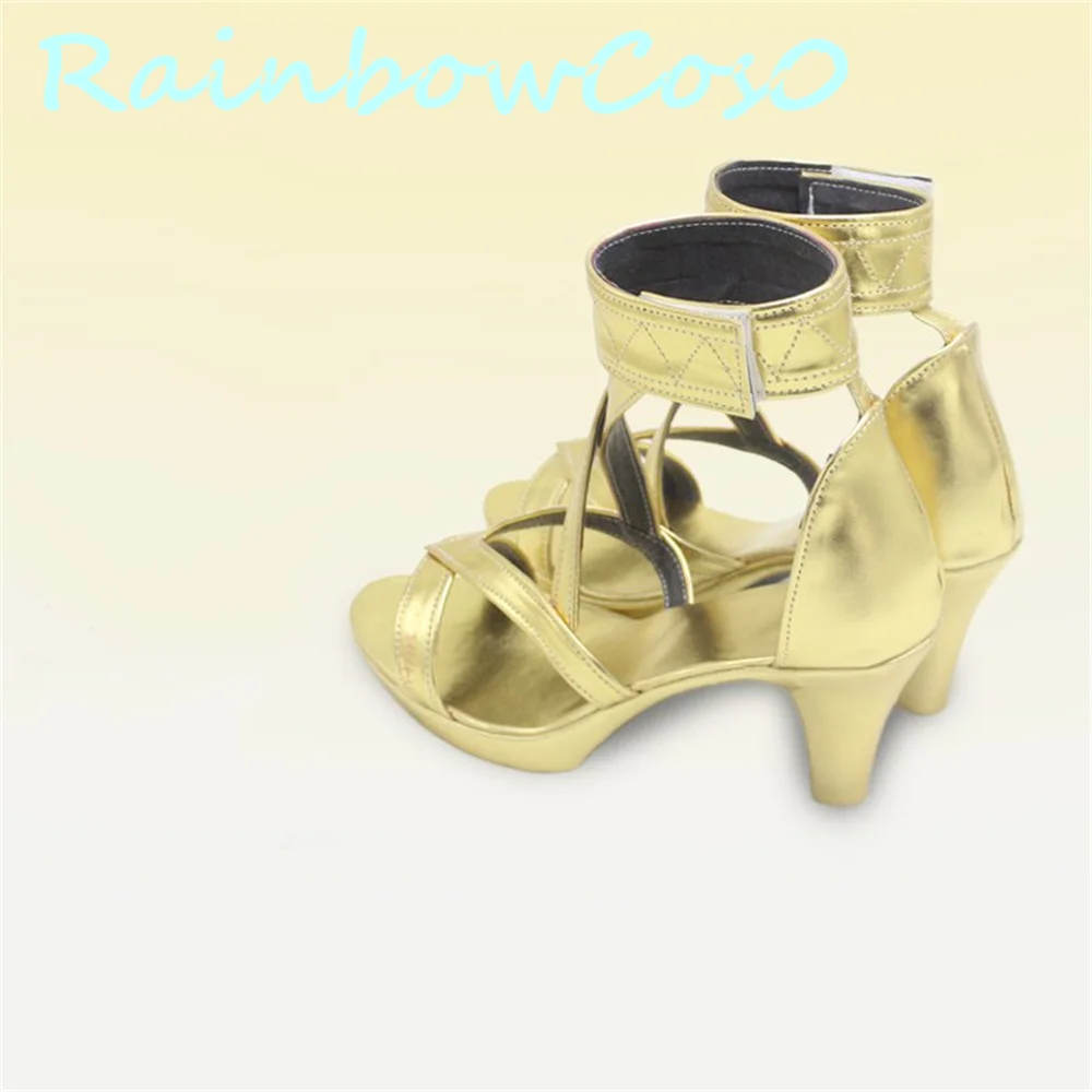 Genshin Impact-Rainbow Cos0, Rainbow Cos0 W2789, ci-après ace Cosplay, Chaussures, Bottes, Jeu, Anime, Halloween, Noël