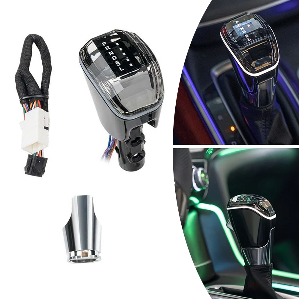 For Crystal Shift Knob for Honda Accord 2017-2022 Inspire 2019-2024 CR-V 2023-2025 with Ergonomic Rounded Design