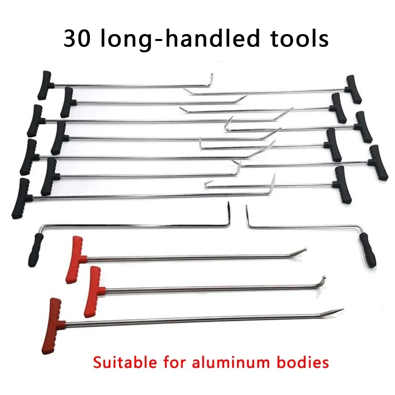 65 PCS Car Dent Repair Tools Set, Professional Paintless Bodywork Dent Pry Bar