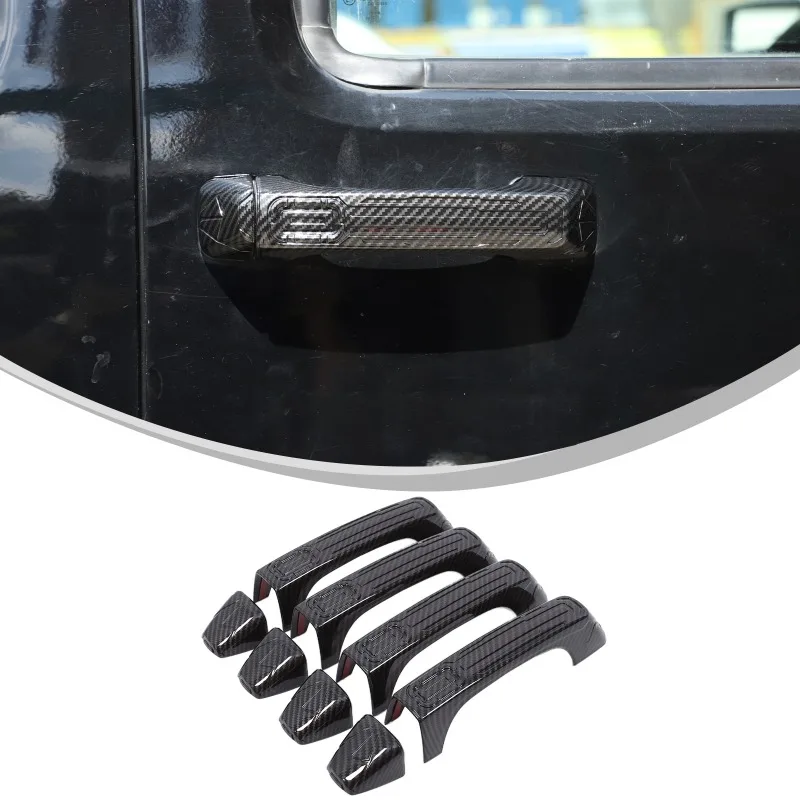 

8pcs ABS For 2005 2006 2007 2008 2009 Hummer H3 （Mecha Style) Exterior Door Handle Covers Protective Cover Trim Car Accessories