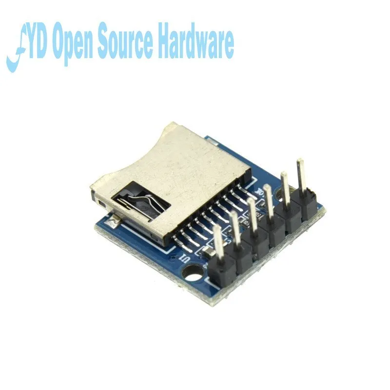 Micro SD card module TF card reader/writer SPI interface with level conversion chip