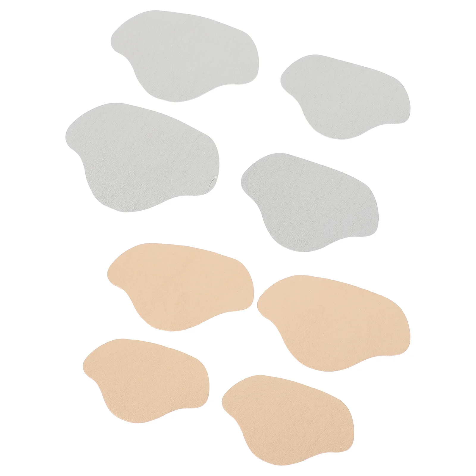 

8Pcs Rear Heel Stickers Breathable Self-Adhesive Protective Pads Pain Relief Heel Cushions for Sneakers Shoes