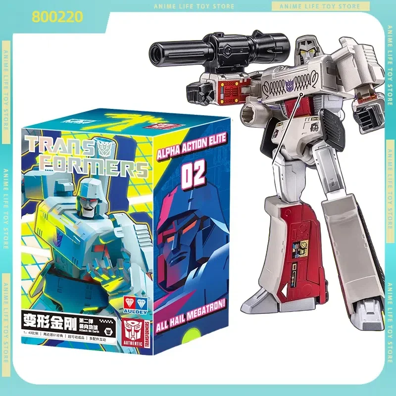 Auldey ของเล่น Aae Series วินาที Ver. โจมตีบน Earth Megatron Dark Optimus Prime Dark Skyfall Action Figures ของเล่นกล่องตาบอด