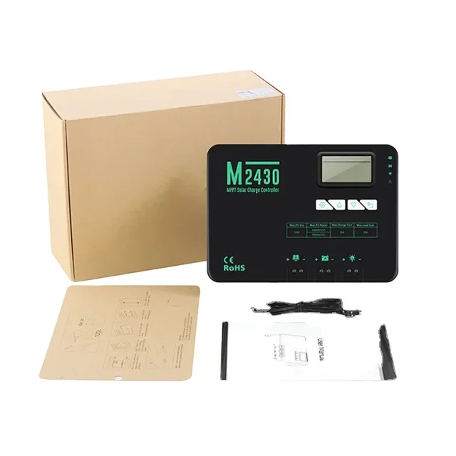 M2430 12v/24v/48v/96v mppt solar charge controller 20a 30a 40a 60a 80a 120a mppt for solar system M2430