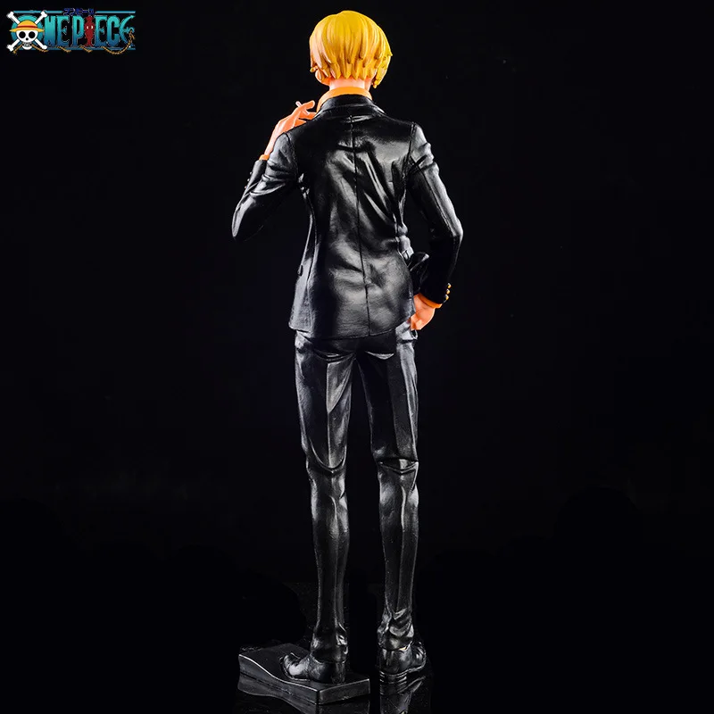 27CM Anime One Piece Vinsmoke Sanji Smoking Insert Grandista PVC Action Figures Model Dolls Toys Kids Birthday Gifts