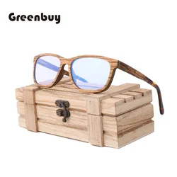 Anti-blue Light Glasses Fashion for Men And Women Handmade Bamboo Sunglasses  UV 400 Ultimate Protection Male  Have A Gift Box