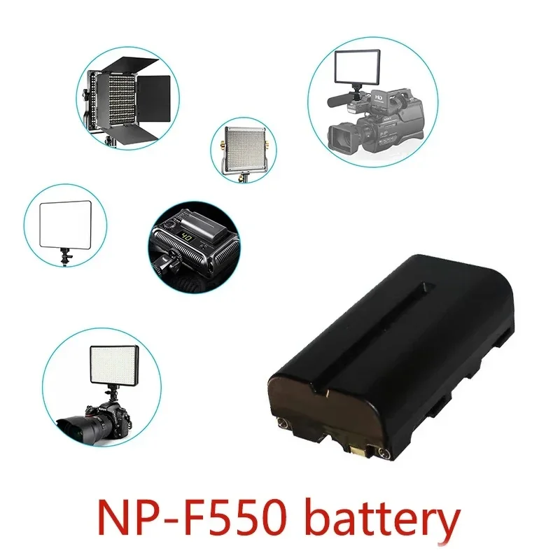 2600mAh 7.2V NP-F550 Camera Battery For Sony NP-F330 NP-F530 NP-F570 NP-F730 NP-F750 CCD-TRV81 CCD-RV100 +LCD USB Charger