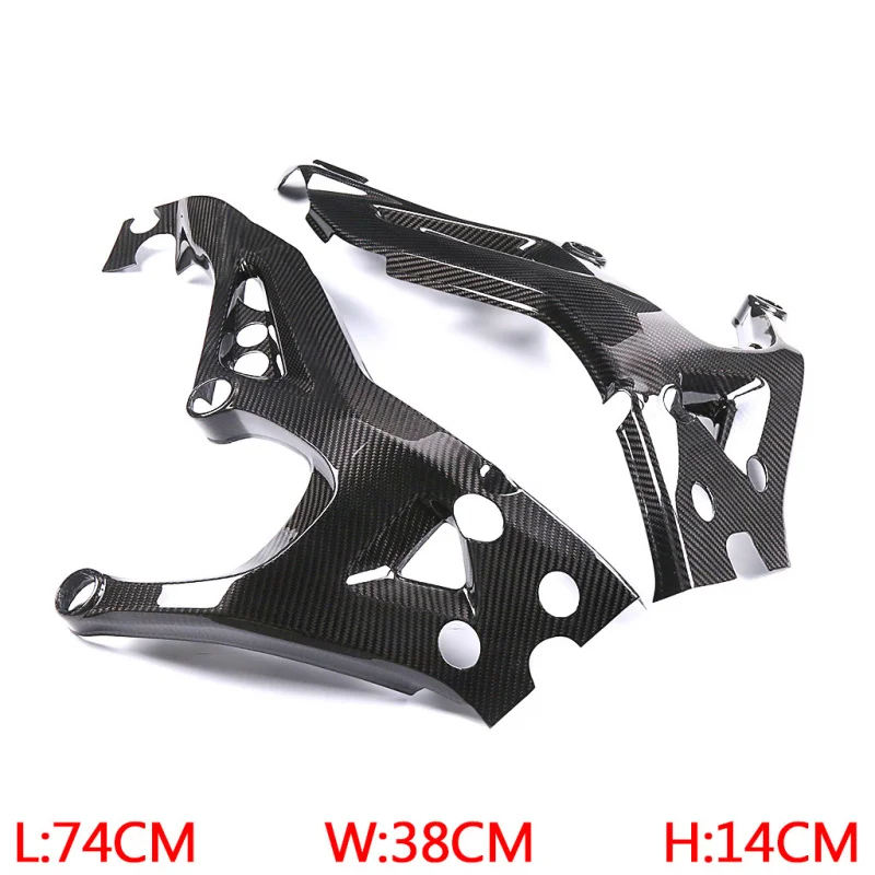 متوافق مع أجزاء تعديل ألياف الكربون لغطاء الإطار MT09 Tracer 9GT XSR900 #5