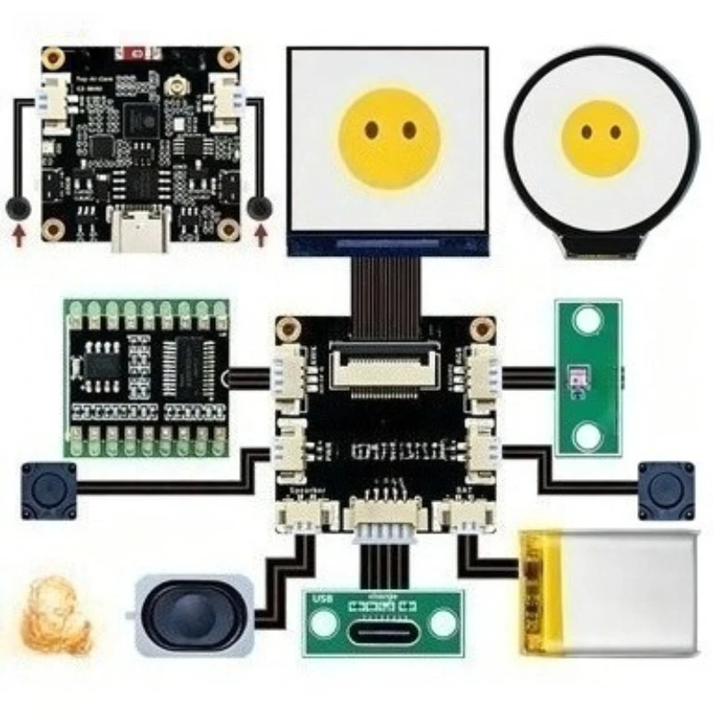 Voice Robot Mini Development Board  1.28 inch 1.54inch LCD