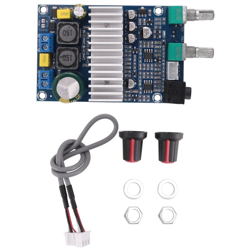 

TPA3116 Subwoofer Amplifier Board 100W Bass Output DC12-24V Digital Small Power Amplifiers Video Audio Accessories