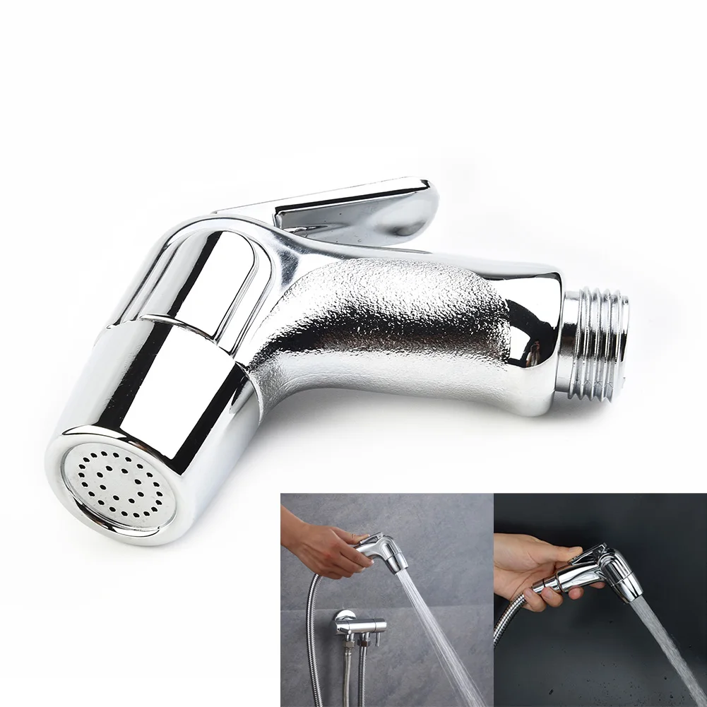 

1PC Toilet Handheld Toilet Bidet Faucet Sprayer For Sanitary Shattaf Shower Bathroom Self Cleaning Shower Head Bidet Parts