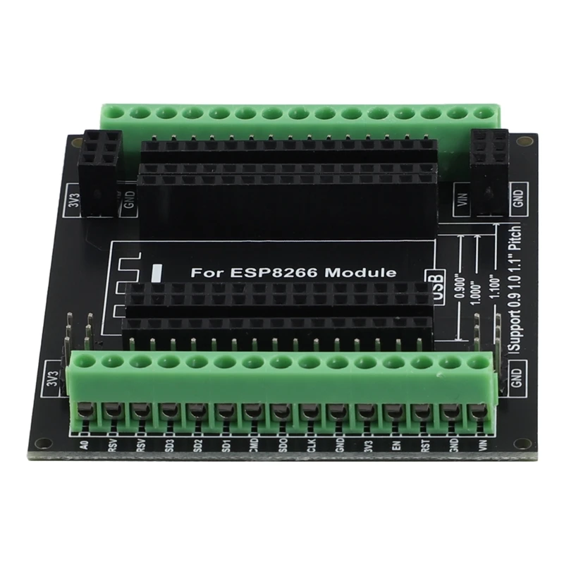 ESP8266 Expansion Board 30Pins GPIO 1 Into 3 Breakout Board Compatible With ESP8266 ESP-12E Nodemcu Development Board