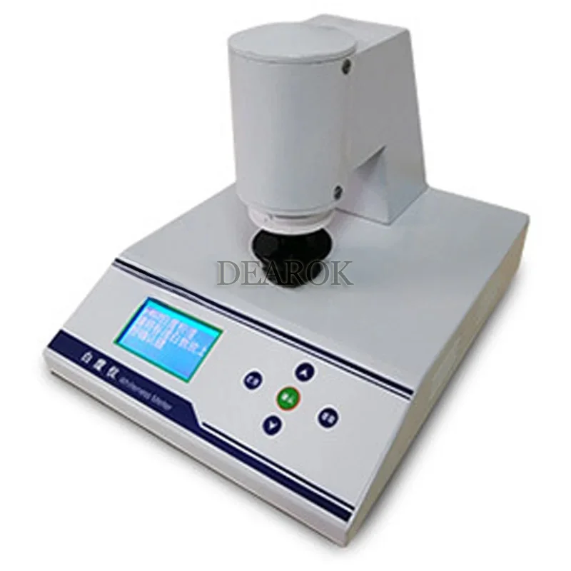 WSB-3 Portable desktop whiteness meter device fluorescence whiteness meter paper powder testing 220V 1PC