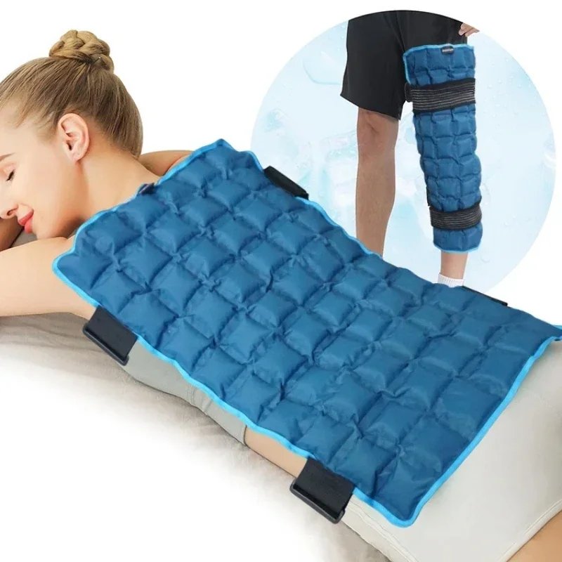 

Self-absorbing Water Ice Pad Ice Packs Hot & Ice Compress Heated Knee Leg Neck Shoulder Hip Wrap Back Massge Body Relieve