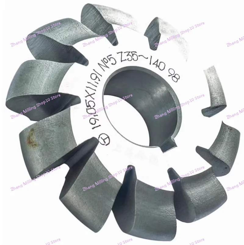 Sprocket Wheel Cutter 9.525 12.7 15.875 19.05 25.4 31.75 38.1 Sprocket Milling Cutter 7-8Teeth 9-11Teeth 12-17Teeth 18-34Teeth