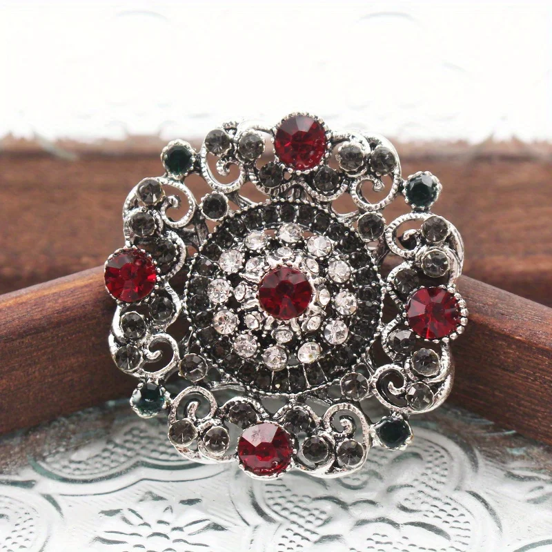 Vintage Baroque Court-style Costume Accessories Temperament Coat Brooch Corsage