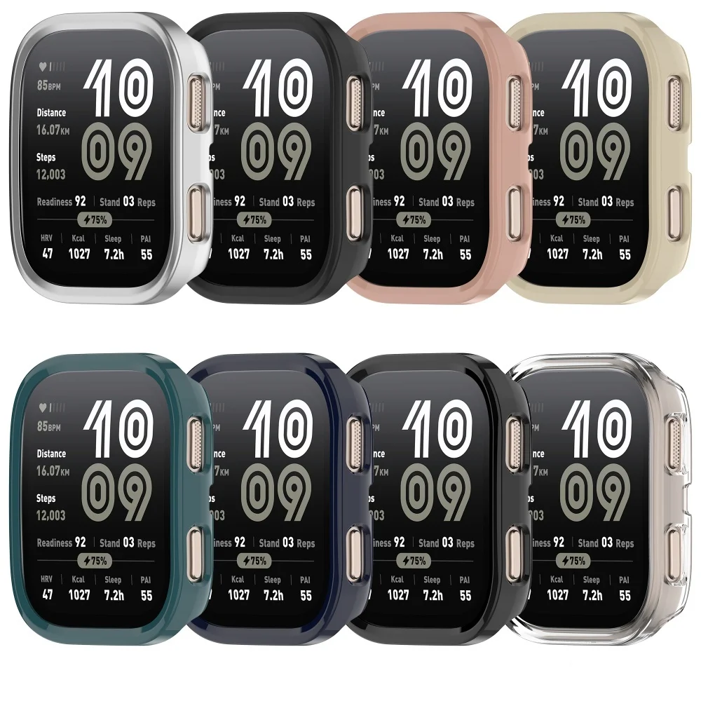 

Case Cover For Huami Amazfit Bip 6 A2435 PC Half Pack Hollow Shell Frame High Quality Slim Smart Watch Accessories