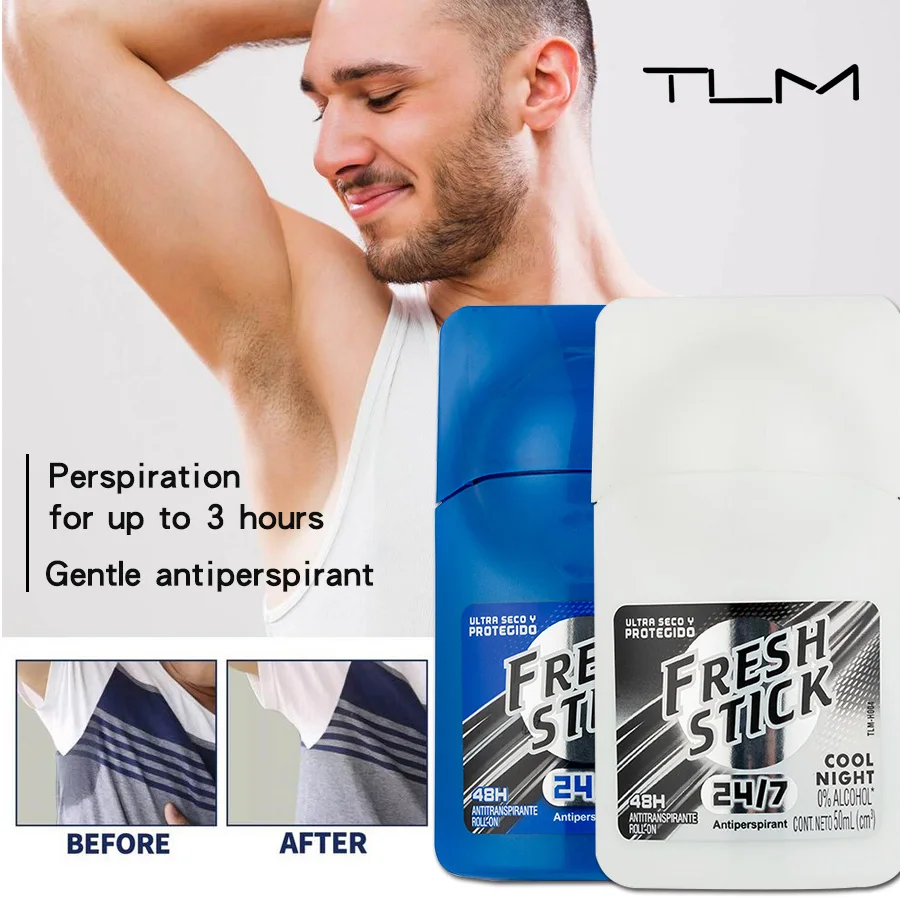 TLM TUM Antiperspirant Bead Keep Skin Dry Comfortable Firm Inhibit Sweat Deodorize Astringe Sweatglands Fresh Lasting Fragrance