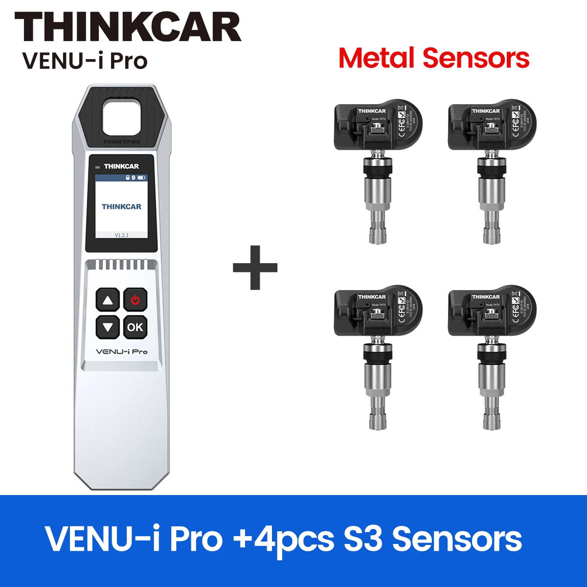 THINKCAR VENU- i Pro TPMS Autobandenspanning Diagnostisch Hulpmiddel Automotive TPMS Sensor Activator Programmeren Leren