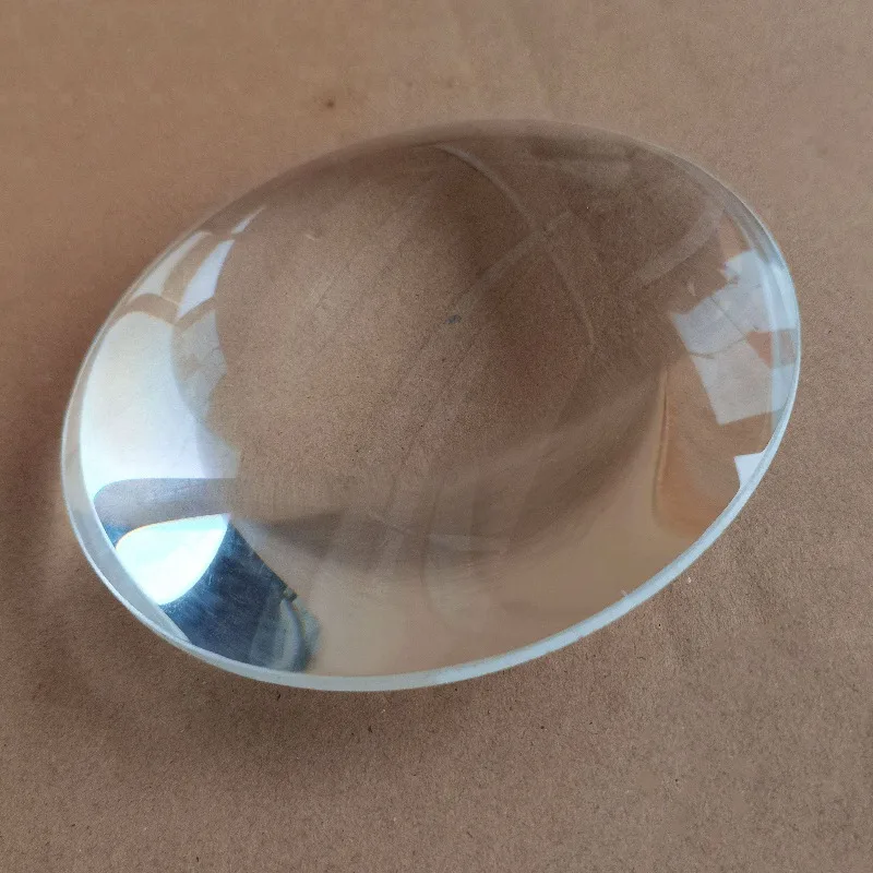 127Mm K9 White Glass Center Thickness 17mm20 Times High Definition Lens Ultra Clear Ignition Magnifying Glass Desktop