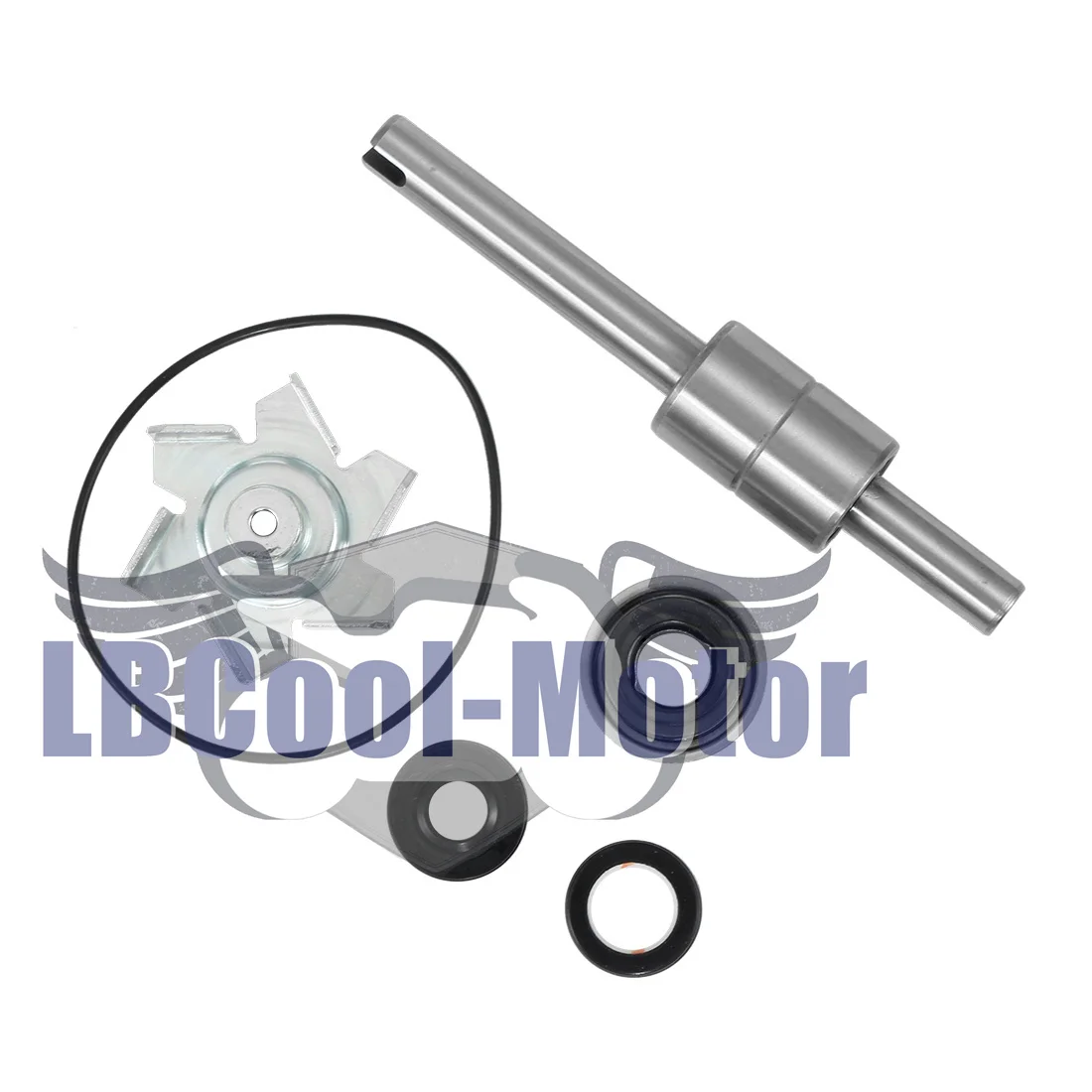 Motorcycle Water Pump Repair Kit For Honda VFR800 2002-2009 2003 2004 2005 2006 2007 2008 19200-MCW-000 Seal Gasket O-ring Set