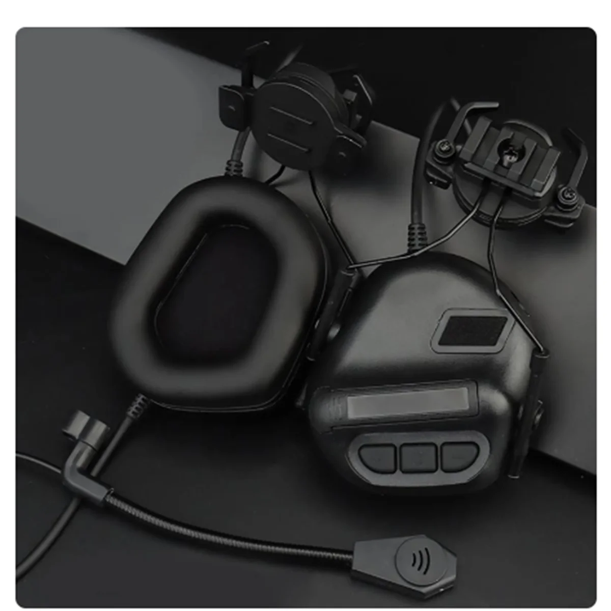 POP-lHeadset Неподборная гарнитура с шумоподавлением для шлема Гарнитура Baofeng Радио PTT Адаптер для мобильных устройств