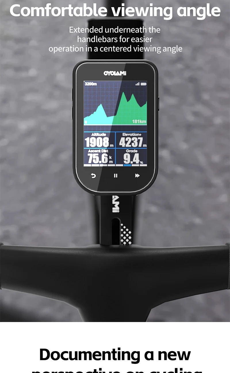 CYCLAMI Fahrradcomputerhalterung aus Aluminiumlegierung, doppelseitig, MTB, Rennrad, GPS-Scheinwerferhalter, Halterung für GARMIN XOSS IGPSPORT Fahrrad – Detail 6