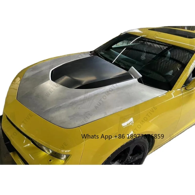 

High Quality Sport Car Front Cover Aluminium Alloy Engine Hood For CAMARO 10-15 5th Upgraded 6th ZL1 Style