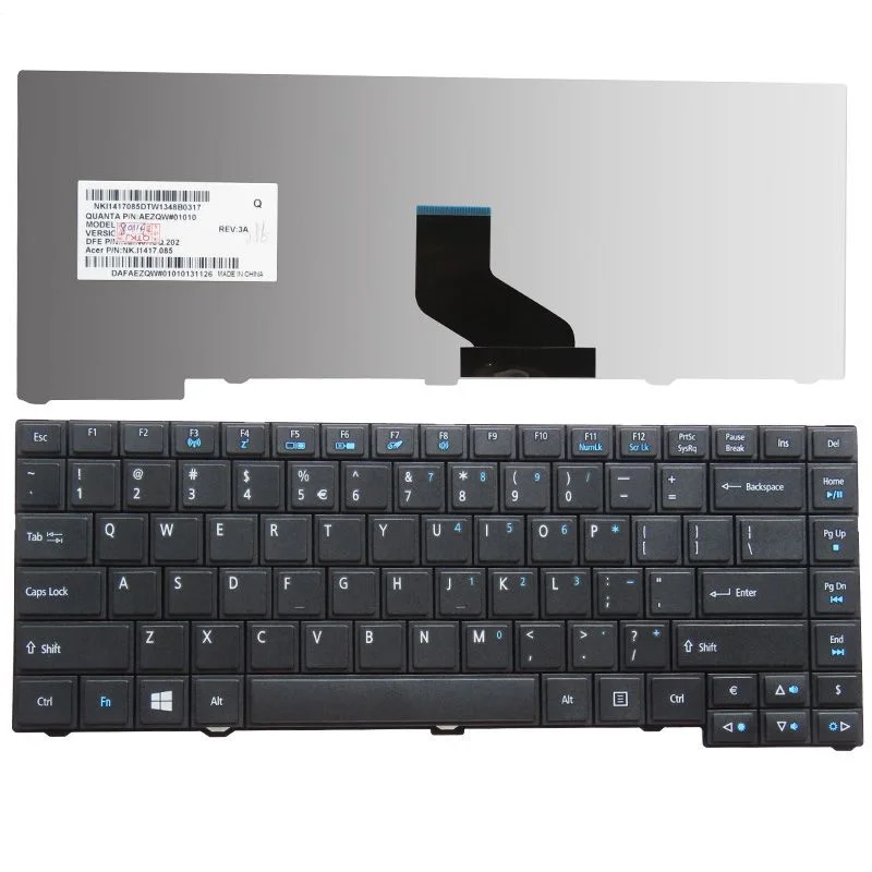 

New US/RU/TI Keyboard For Acer TravelMate TM4750 4750Z 4750G 4740 4741 ms2335 P243 P243G P633 English Russian Thai black