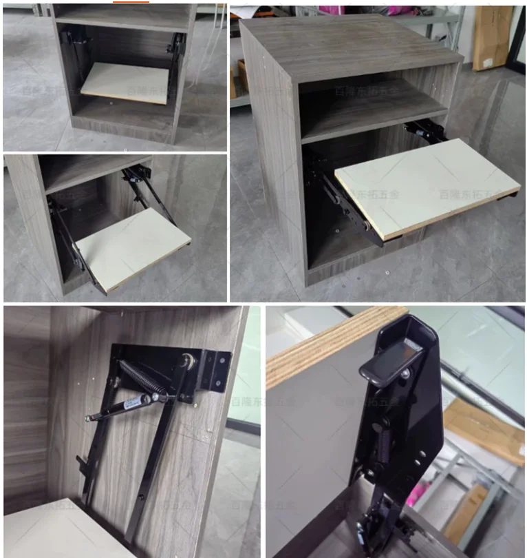 

Lifting bracket, mixer, coffee machine, hidden folding device, furniture hardware