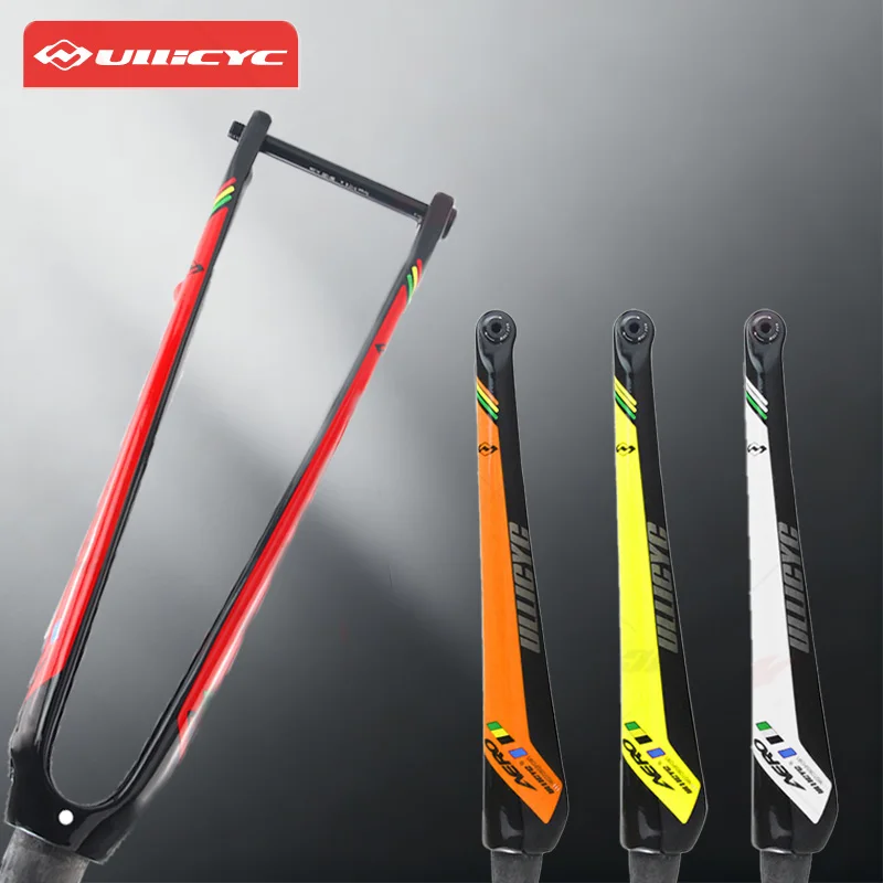 

ULLICYC Full Carbon Fiber Bicycle Front Fork 28.6mm Carbon Fiber Bicycle Fork with a Circular/conical Tube Made of Carbon Fiber