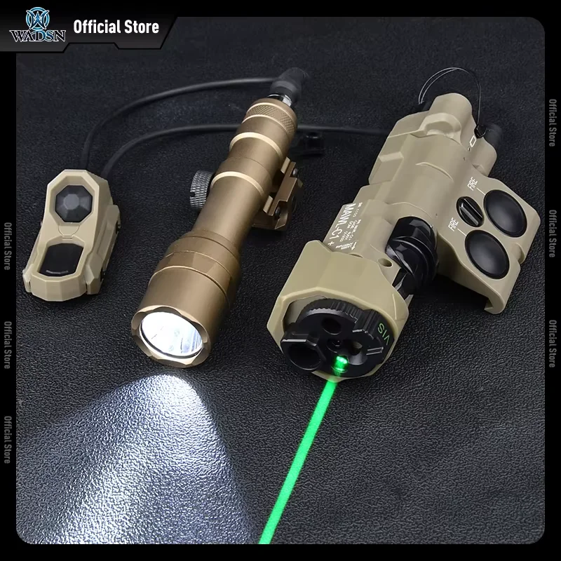 WADSN Nylon MAWL Red Green Blue Dot Sight IR Fill Light IR Dot 600U Flashlight 600Lumens White Light Outdoor Hunting Scout Light