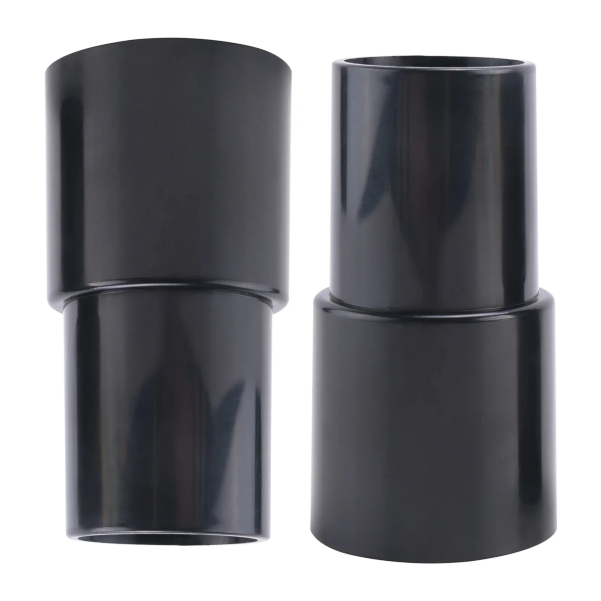 Popular 2 peças adaptador de mangueira de vácuo, 1 3/8 Polegada a 1 1/4 Polegada universal mais limpo mangueira redutor conversor acessório de mangueira de vácuo