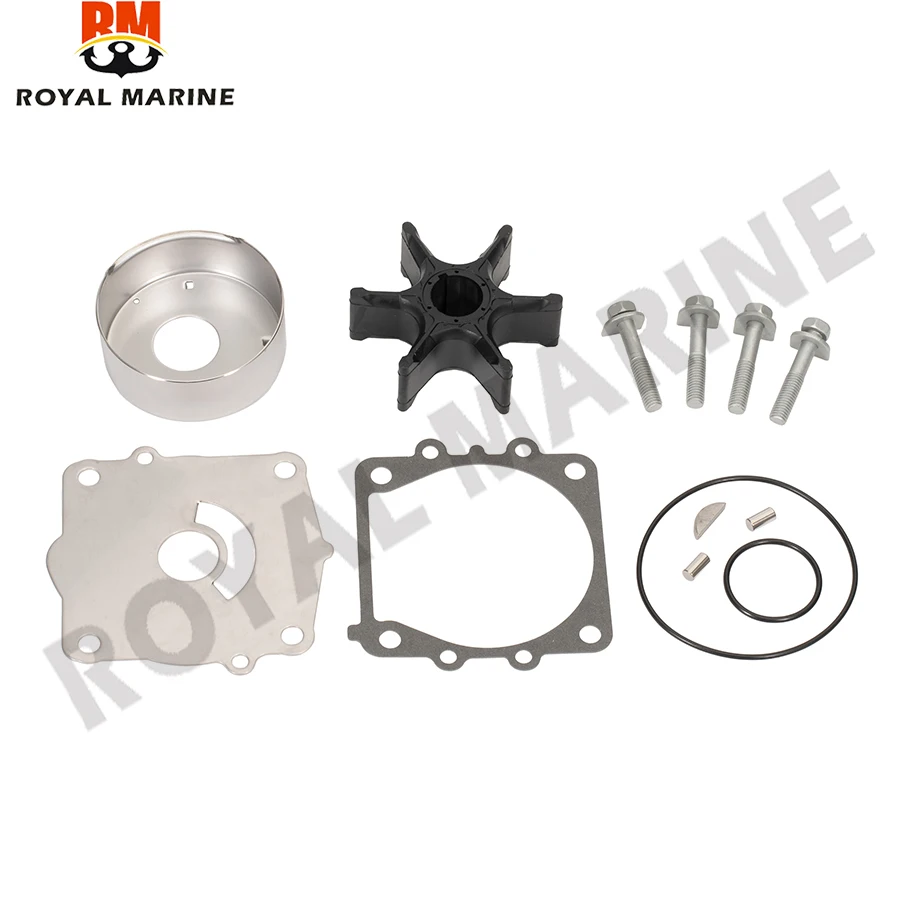 68V-W0078 Water Pump Impeller Kit For Yamaha Outboard 75HP 90HP 115HP 130HP 68V-W0078-00-00 68V-W0078-01-00 Sierra 18-3442